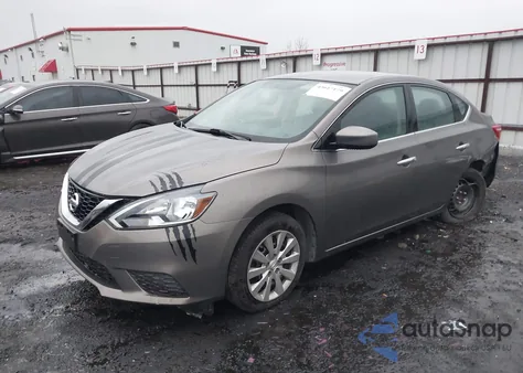 2016 Nissan Sentra Fe+ S/S/Sl/Sr/Sv from USA, damaged, VIN 3N1AB7AP7GL664427